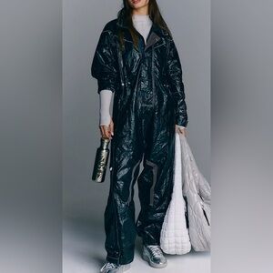 NWT Free People Movement Rough Rider‎ Tyvek Jumpsuit. Size Medium.